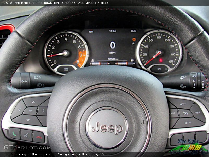 Granite Crystal Metallic / Black 2018 Jeep Renegade Trailhawk 4x4