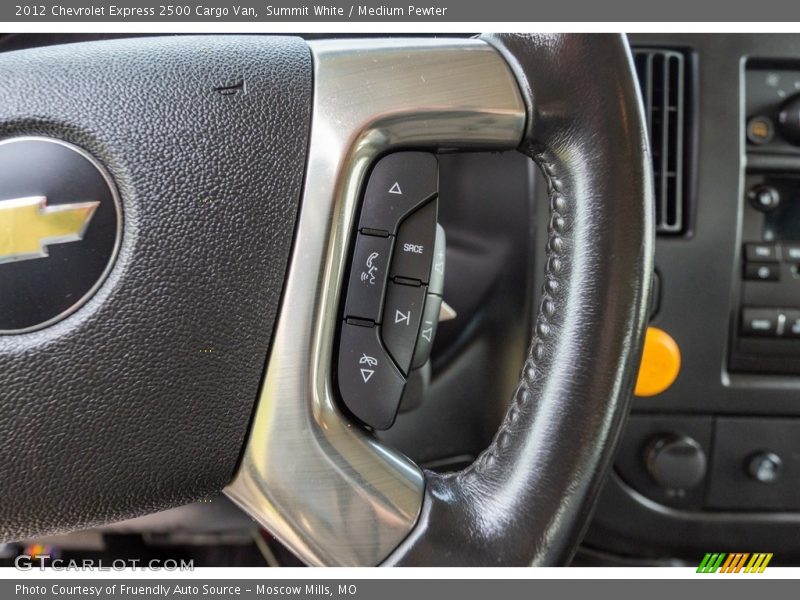  2012 Express 2500 Cargo Van Steering Wheel