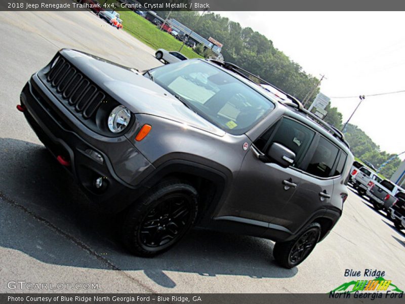 Granite Crystal Metallic / Black 2018 Jeep Renegade Trailhawk 4x4