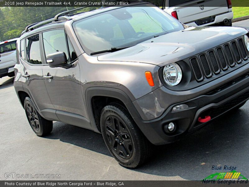 Granite Crystal Metallic / Black 2018 Jeep Renegade Trailhawk 4x4