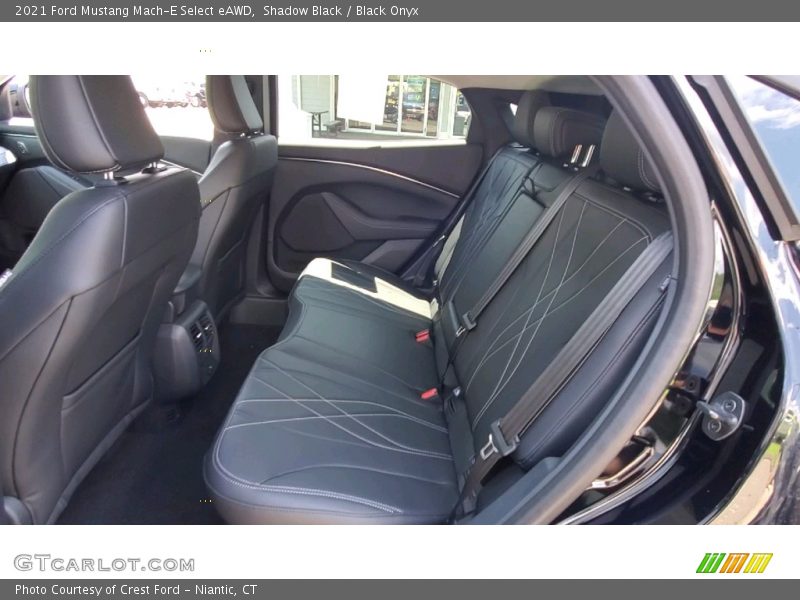 Rear Seat of 2021 Mustang Mach-E Select eAWD