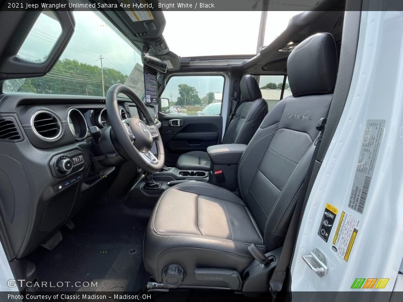  2021 Wrangler Unlimited Sahara 4xe Hybrid Black Interior