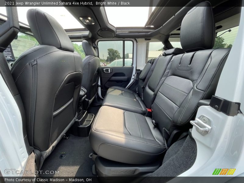 Rear Seat of 2021 Wrangler Unlimited Sahara 4xe Hybrid