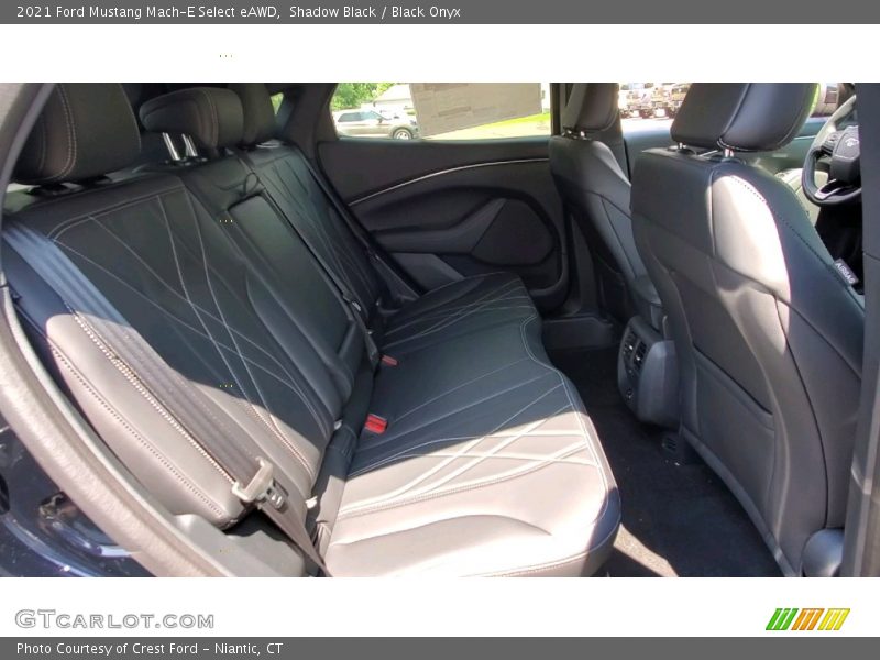 Rear Seat of 2021 Mustang Mach-E Select eAWD