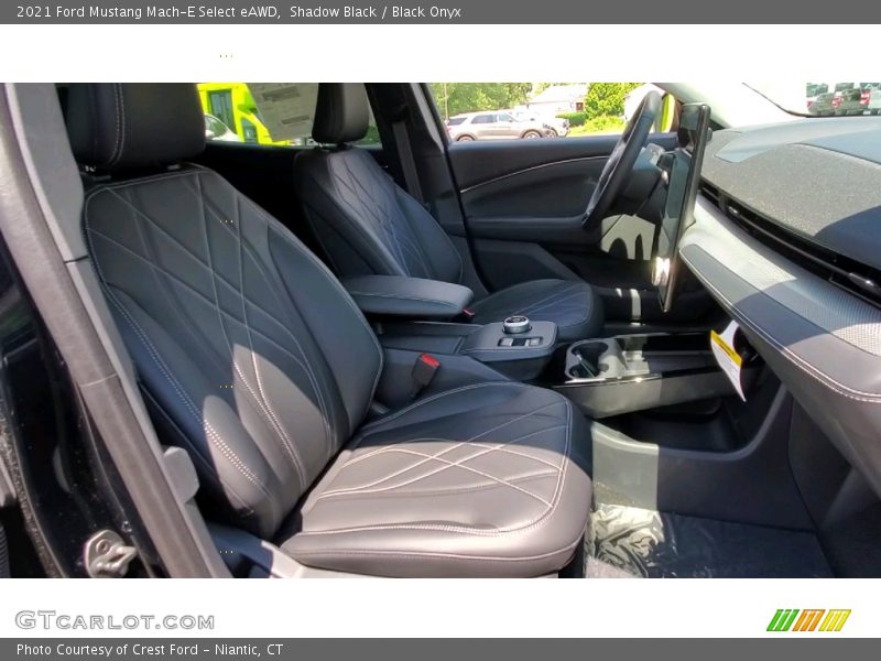 Front Seat of 2021 Mustang Mach-E Select eAWD