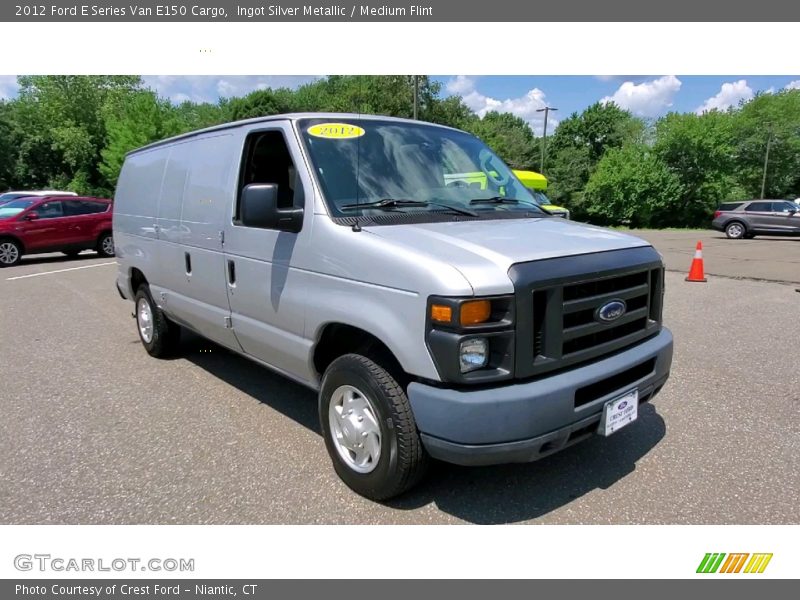 Ingot Silver Metallic / Medium Flint 2012 Ford E Series Van E150 Cargo