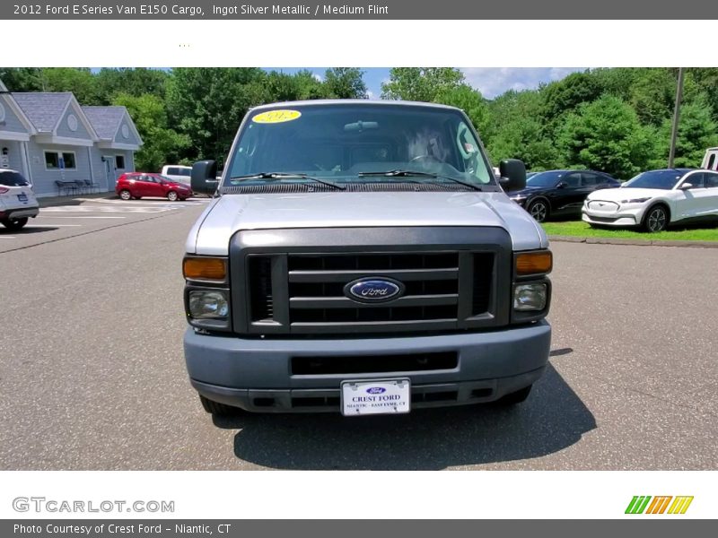 Ingot Silver Metallic / Medium Flint 2012 Ford E Series Van E150 Cargo
