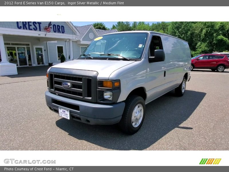 Ingot Silver Metallic / Medium Flint 2012 Ford E Series Van E150 Cargo