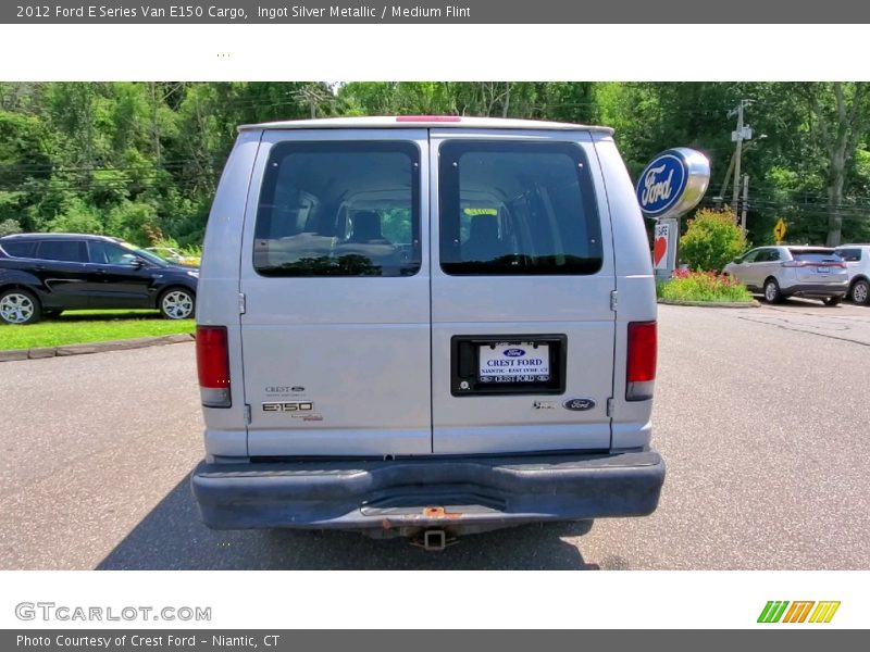 Ingot Silver Metallic / Medium Flint 2012 Ford E Series Van E150 Cargo