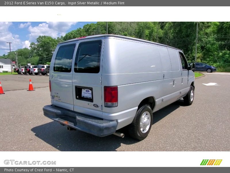 Ingot Silver Metallic / Medium Flint 2012 Ford E Series Van E150 Cargo
