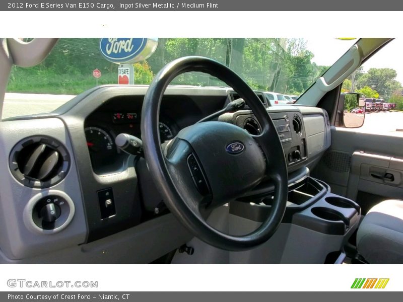 Ingot Silver Metallic / Medium Flint 2012 Ford E Series Van E150 Cargo