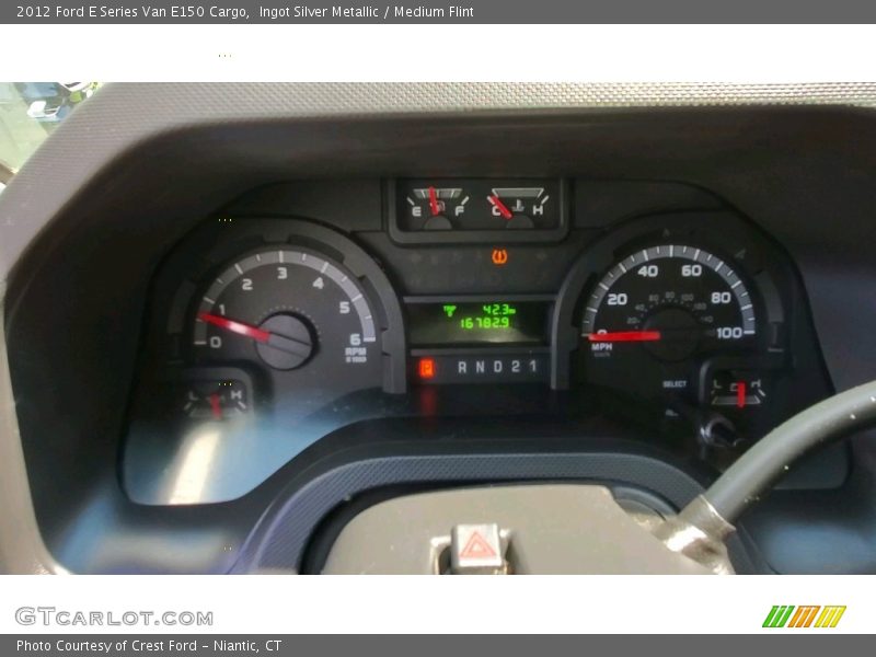 Ingot Silver Metallic / Medium Flint 2012 Ford E Series Van E150 Cargo