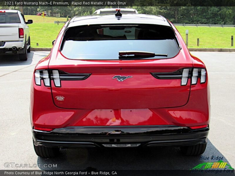 Rapid Red Metallic / Black Onyx 2021 Ford Mustang Mach-E Premium