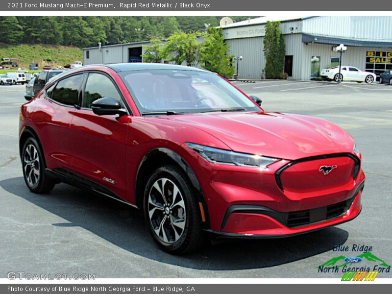  2021 Mustang Mach-E Premium Rapid Red Metallic