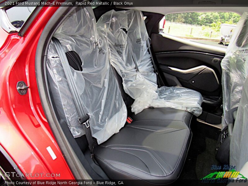 Rapid Red Metallic / Black Onyx 2021 Ford Mustang Mach-E Premium