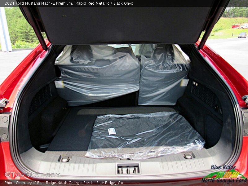 Rapid Red Metallic / Black Onyx 2021 Ford Mustang Mach-E Premium