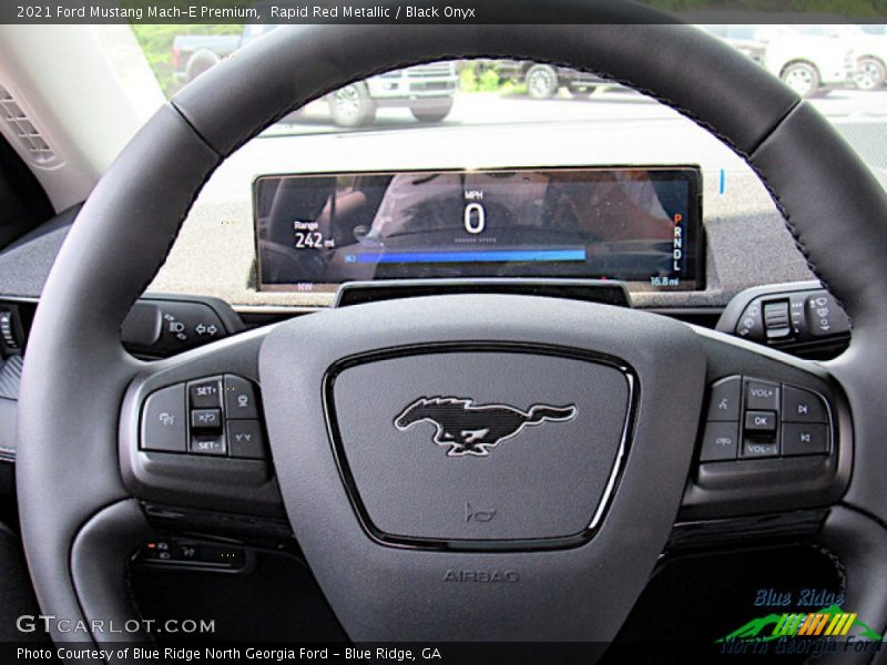  2021 Mustang Mach-E Premium Steering Wheel