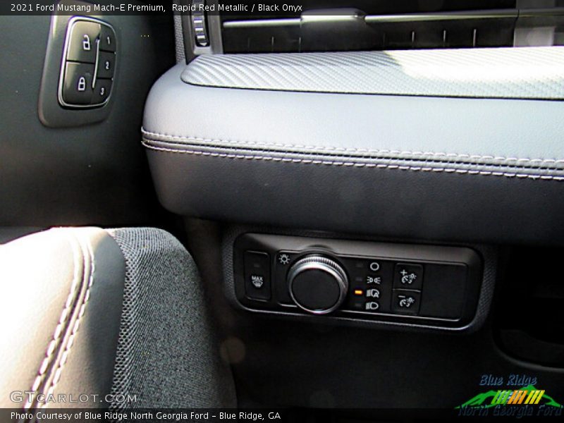 Rapid Red Metallic / Black Onyx 2021 Ford Mustang Mach-E Premium