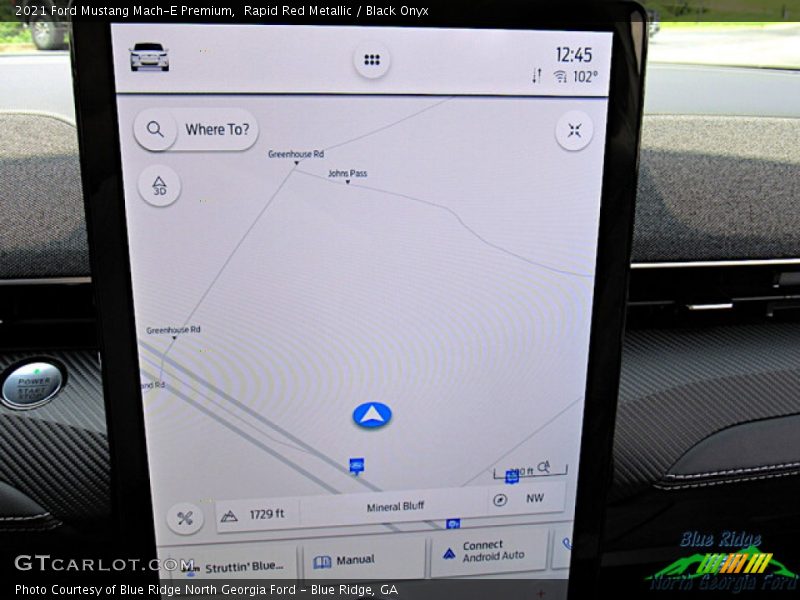 Rapid Red Metallic / Black Onyx 2021 Ford Mustang Mach-E Premium