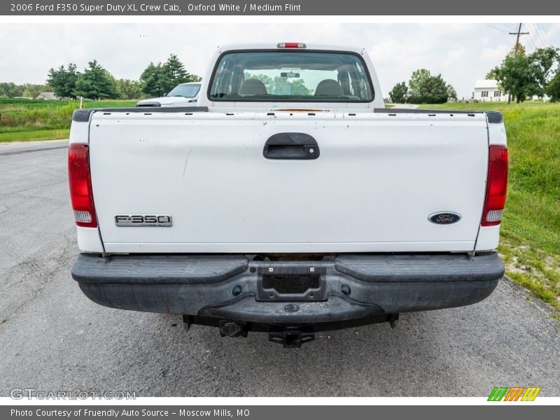 Oxford White / Medium Flint 2006 Ford F350 Super Duty XL Crew Cab