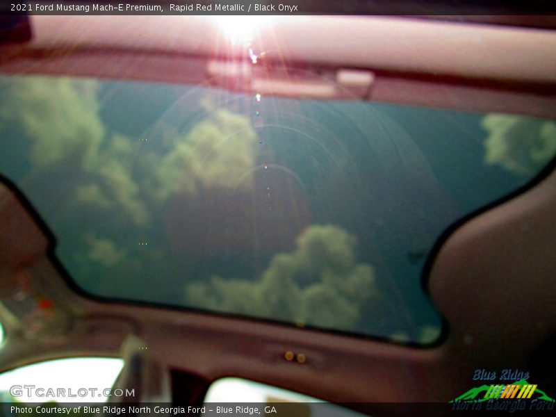 Rapid Red Metallic / Black Onyx 2021 Ford Mustang Mach-E Premium