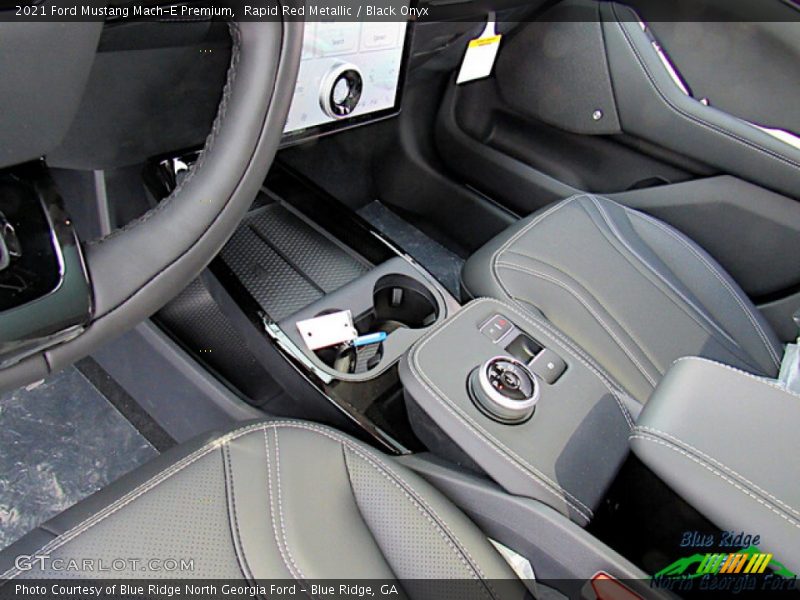 Rapid Red Metallic / Black Onyx 2021 Ford Mustang Mach-E Premium