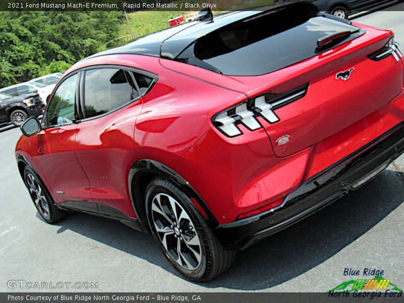 Rapid Red Metallic / Black Onyx 2021 Ford Mustang Mach-E Premium