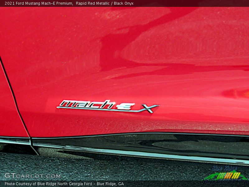 Rapid Red Metallic / Black Onyx 2021 Ford Mustang Mach-E Premium