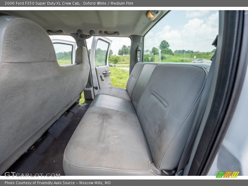 Oxford White / Medium Flint 2006 Ford F350 Super Duty XL Crew Cab