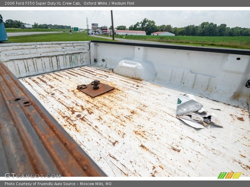 Oxford White / Medium Flint 2006 Ford F350 Super Duty XL Crew Cab