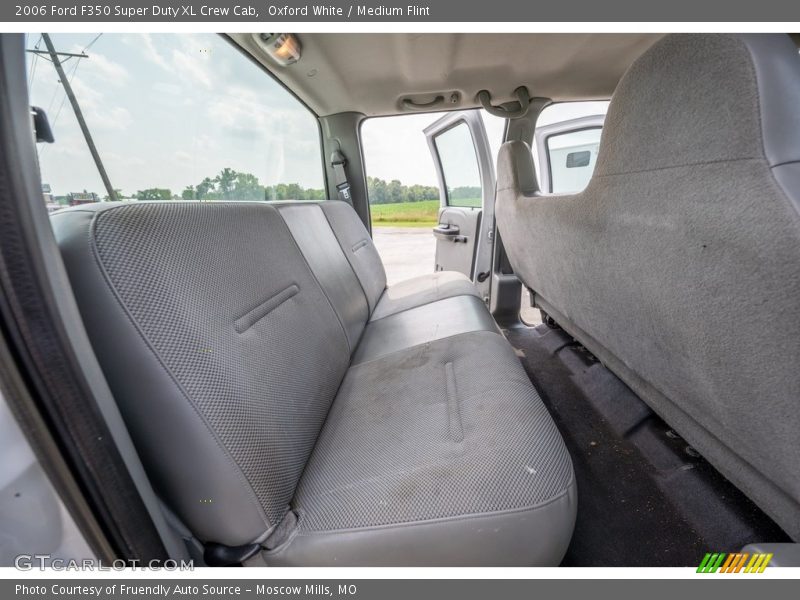 Oxford White / Medium Flint 2006 Ford F350 Super Duty XL Crew Cab