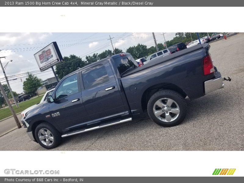 Mineral Gray Metallic / Black/Diesel Gray 2013 Ram 1500 Big Horn Crew Cab 4x4