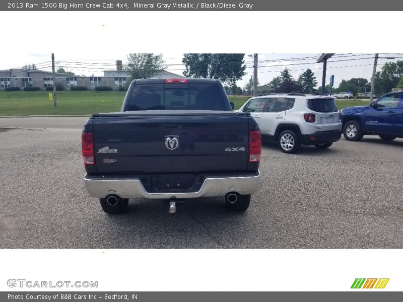 Mineral Gray Metallic / Black/Diesel Gray 2013 Ram 1500 Big Horn Crew Cab 4x4