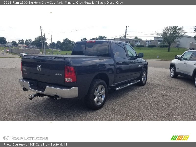Mineral Gray Metallic / Black/Diesel Gray 2013 Ram 1500 Big Horn Crew Cab 4x4