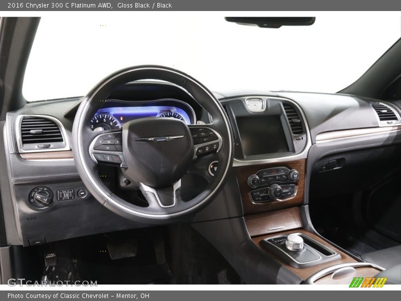 Dashboard of 2016 300 C Platinum AWD