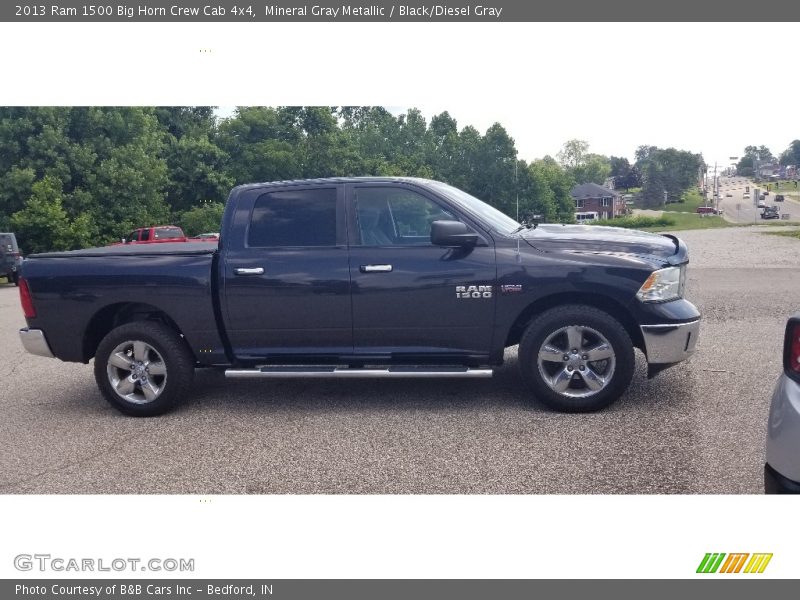 Mineral Gray Metallic / Black/Diesel Gray 2013 Ram 1500 Big Horn Crew Cab 4x4