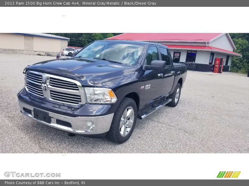 Mineral Gray Metallic / Black/Diesel Gray 2013 Ram 1500 Big Horn Crew Cab 4x4