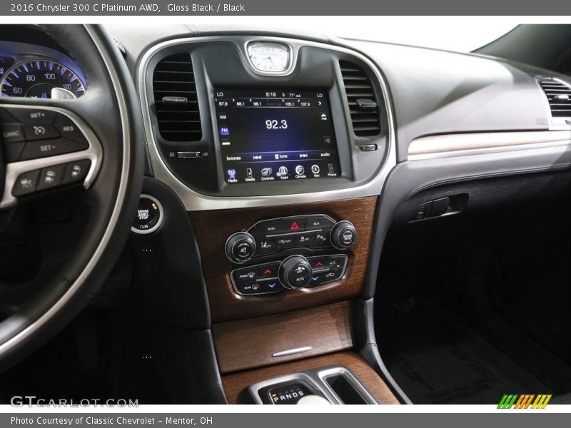 Controls of 2016 300 C Platinum AWD