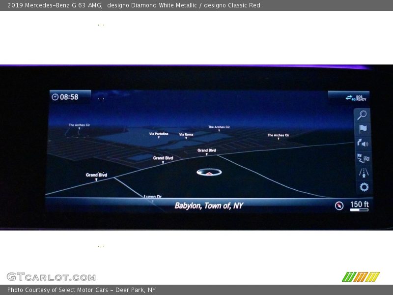 designo Diamond White Metallic / designo Classic Red 2019 Mercedes-Benz G 63 AMG