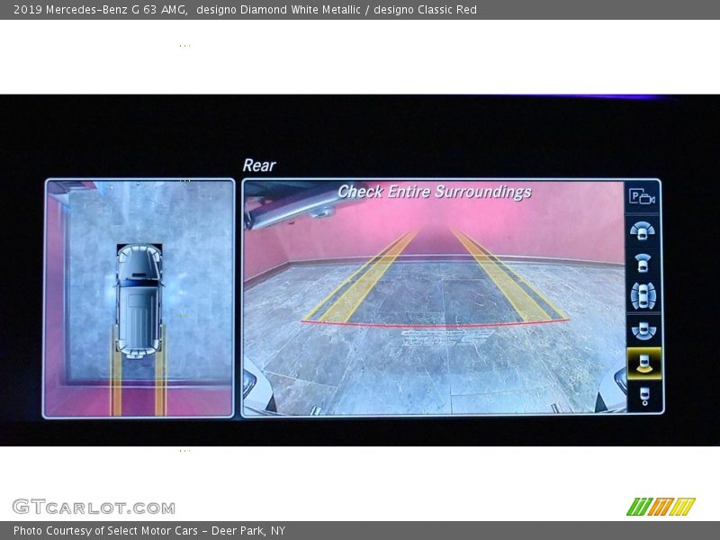 designo Diamond White Metallic / designo Classic Red 2019 Mercedes-Benz G 63 AMG