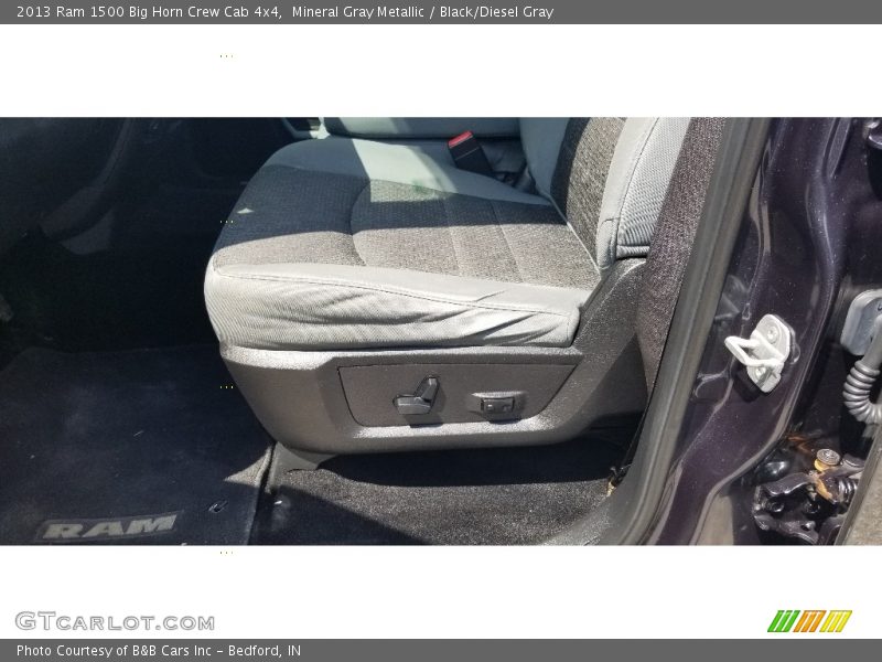 Mineral Gray Metallic / Black/Diesel Gray 2013 Ram 1500 Big Horn Crew Cab 4x4
