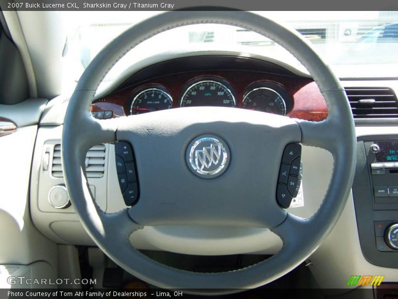 Sharkskin Gray / Titanium Gray 2007 Buick Lucerne CXL