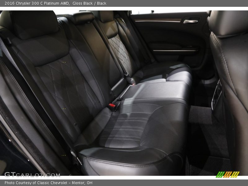 Rear Seat of 2016 300 C Platinum AWD