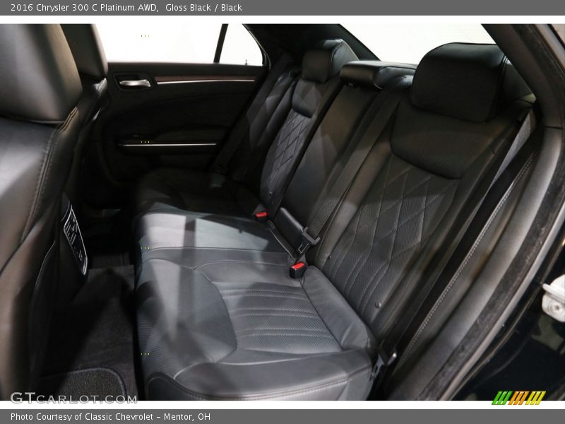 Rear Seat of 2016 300 C Platinum AWD