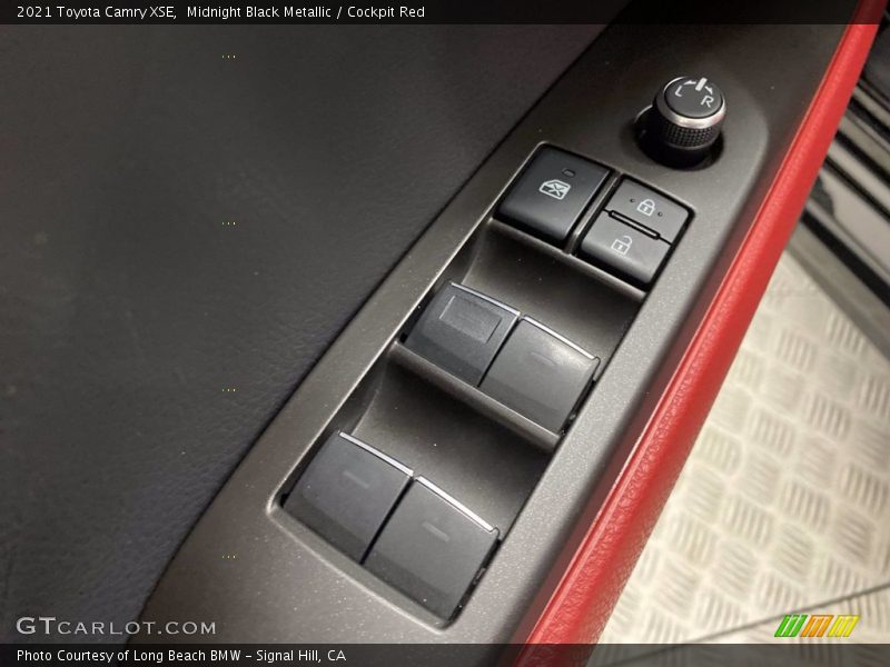 Controls of 2021 Camry XSE