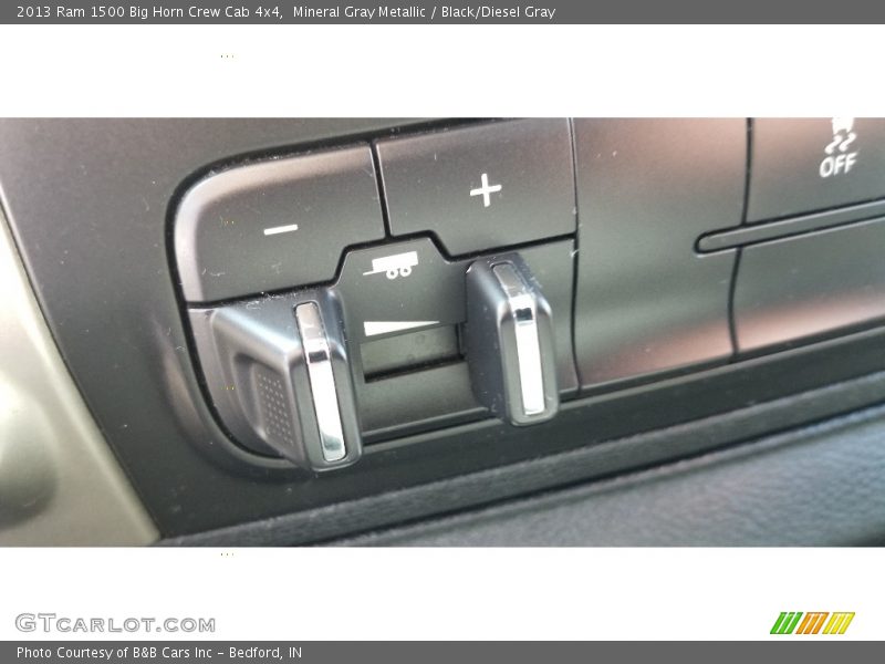 Mineral Gray Metallic / Black/Diesel Gray 2013 Ram 1500 Big Horn Crew Cab 4x4