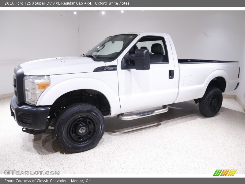 2016 F250 Super Duty XL Regular Cab 4x4 Oxford White