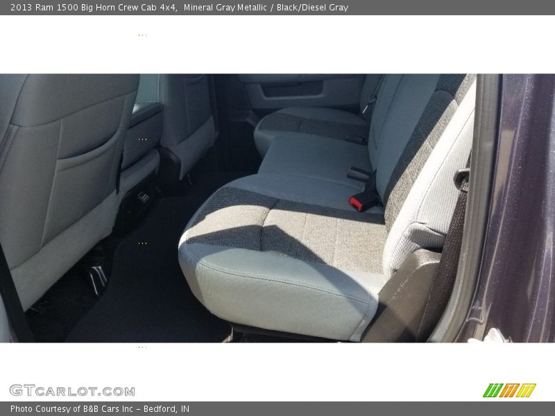 Mineral Gray Metallic / Black/Diesel Gray 2013 Ram 1500 Big Horn Crew Cab 4x4