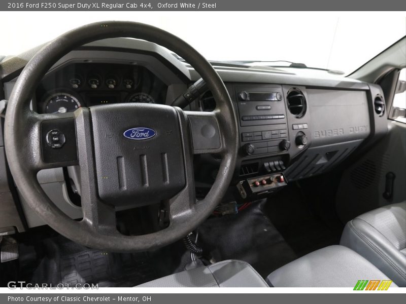 Dashboard of 2016 F250 Super Duty XL Regular Cab 4x4