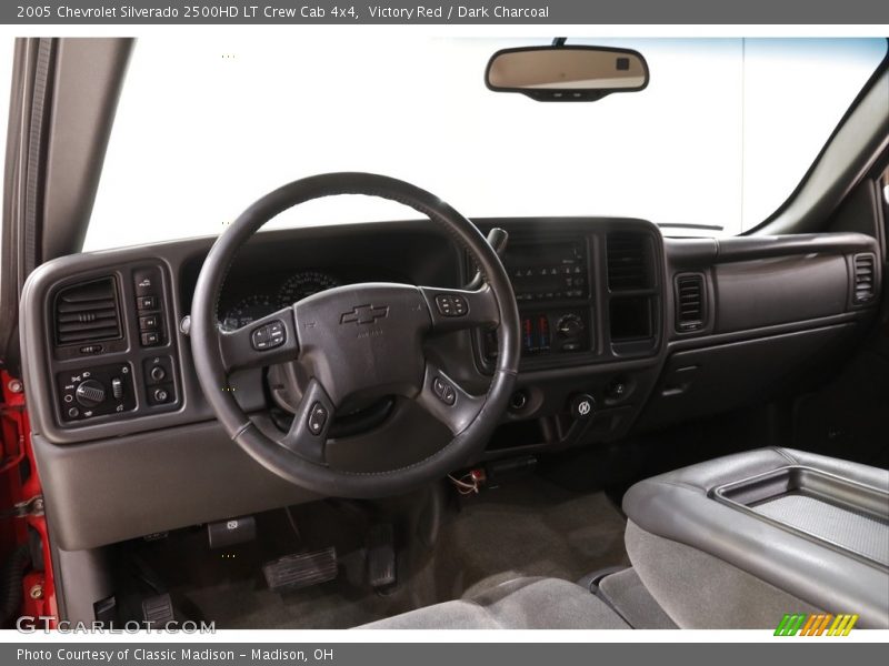 Victory Red / Dark Charcoal 2005 Chevrolet Silverado 2500HD LT Crew Cab 4x4